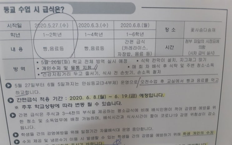  급식이 차이가 많네요,, 근데 실제그러니까 속상하네요ㅜ