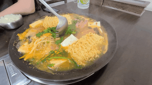  역촌역 근처 의정부 부대찌개 먹고 왔어요:D