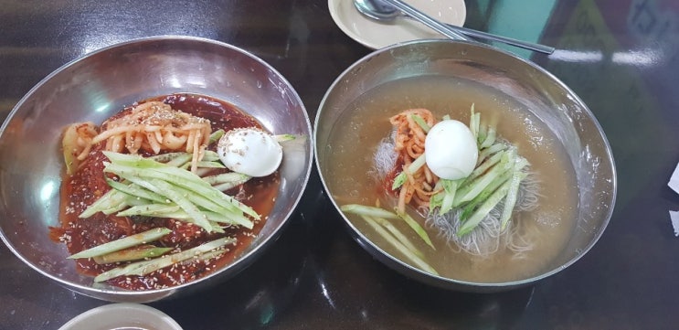  망원시장 고향집 함흥냉면 맛집투어
