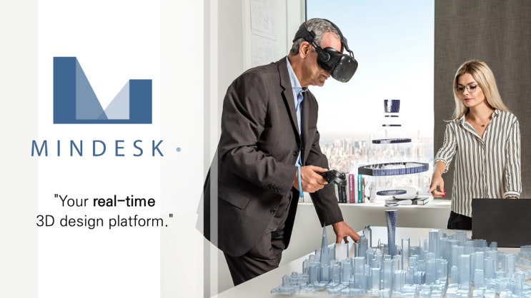  리얼타임 VR솔루션 - Mindesk 공급 개시