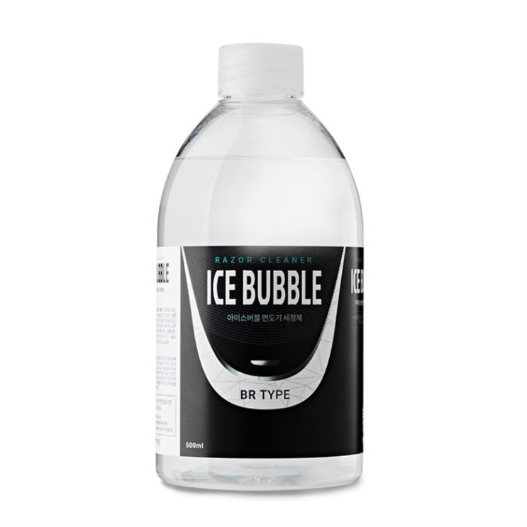 핫잇템 아이스버블 브라운 호환 BR타입 면도기세정액 500ml 만족해해요~