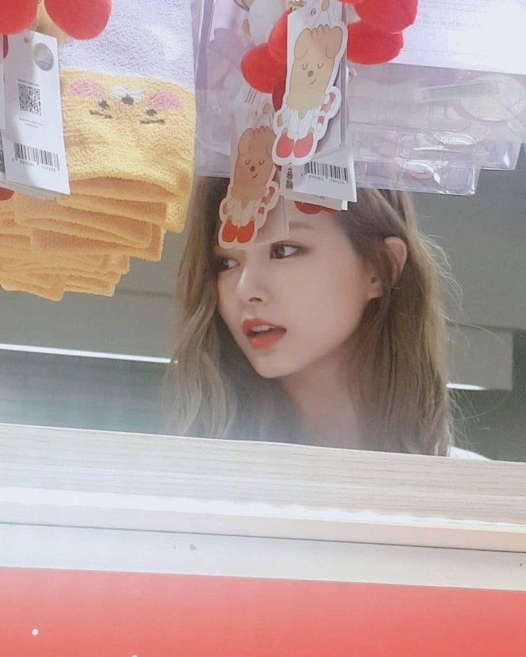 카카오샵 트와이스 쯔위 목격짤 카카오샵 트와이스 쯔위 목격짤