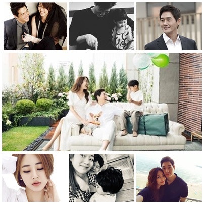 유지태 김효진 부부 그리고 아들 - 스타 가족
