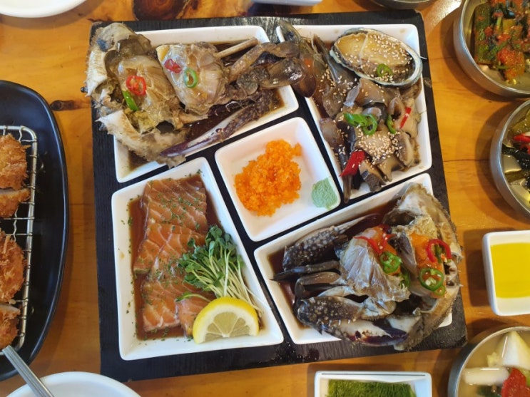  간장게장/연어장/새우장/소라장/전복장을 한 그릇에 먹을 수 있는 곳, 참한간장게장 일산본점