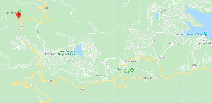  Lake Arrowhead-Heart Rock Trail