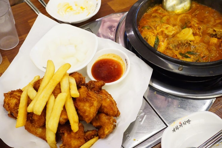  천호역 맛집 먹자골목에서 찾은 계화기 천호점