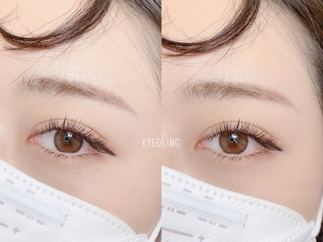  [중화동 속눈썹연장] 릴리뷰티샵에서 자연스러운 속눈썹 연장 10mm / 상봉 속눈썹