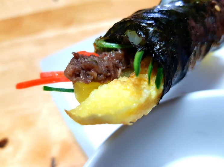  세종시 조치원 59 꼬마김밥카페, 불고기 김밥이 가장 맛있어요