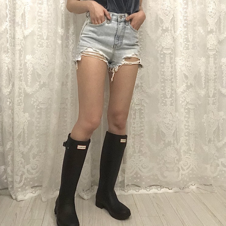 헌터 레인부츠 오리지날 투어로 장마철 대비하기!
