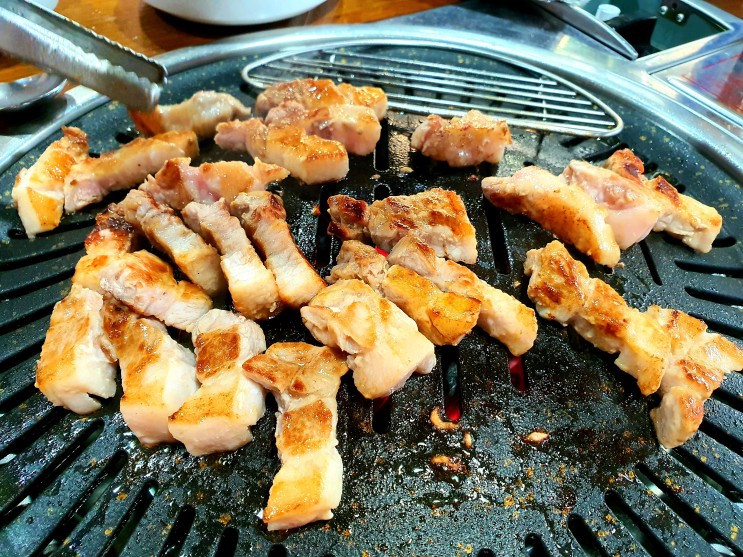 김포 풍무동 '본토고기푸줏간'에서 삼겹살 먹은 후기