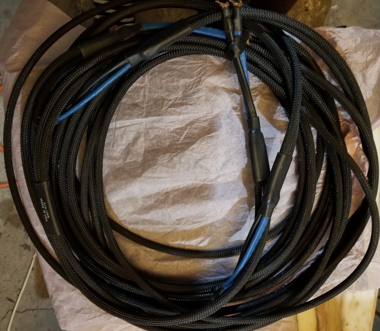 SYNERGISTIC RESEARCH  SIGNATURE NO.2 SPEAKER CABLE