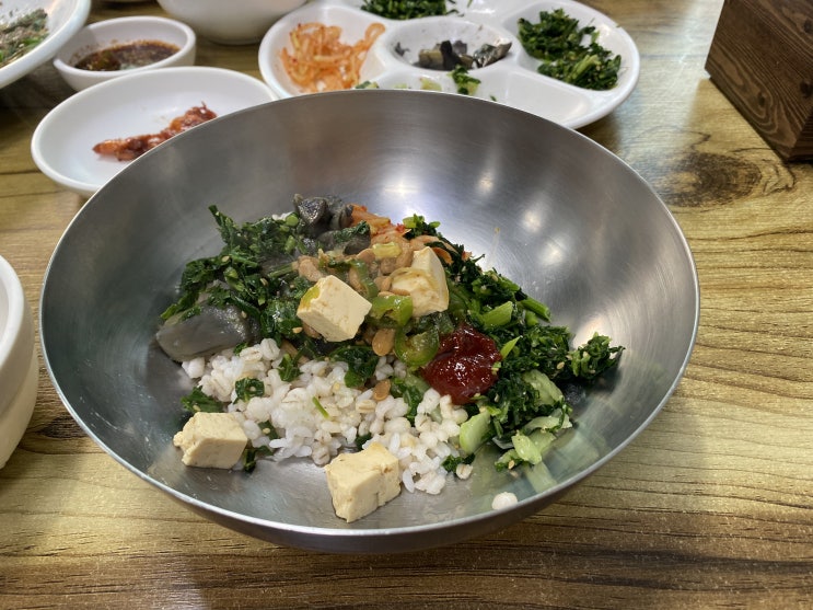 대구 고산골 보리밥 맛집 새용두골식당 후기