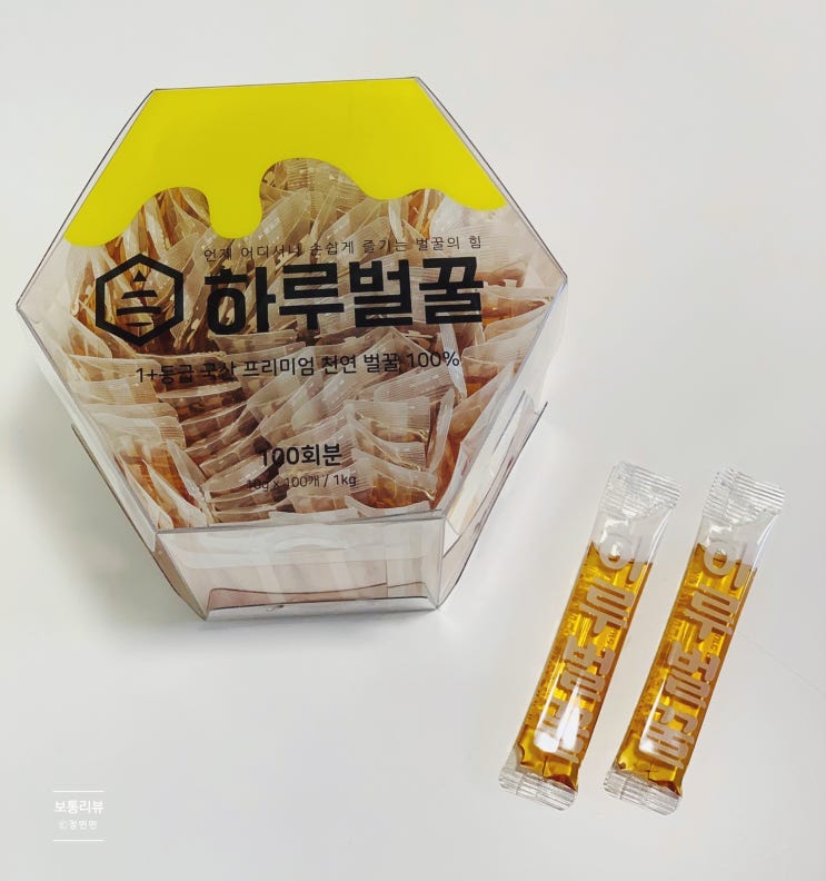  당 충전 필수 아이템. 하루벌꿀 스틱 솔직 후기!!