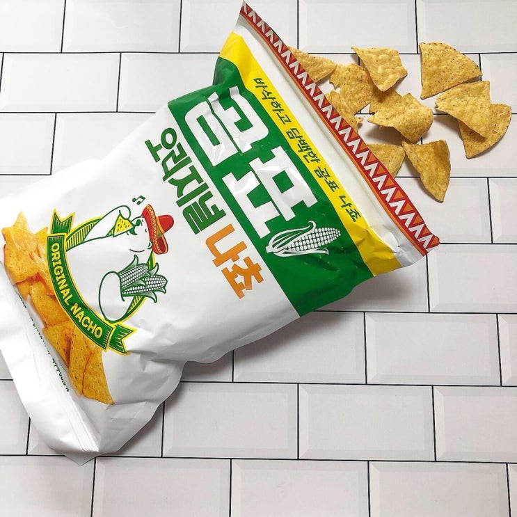  씨유 편의점 곰표 나쵸 오리지널맛으로 카나페 피자 만들기