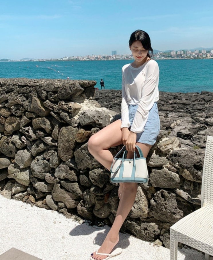  여름용 여성 긴팔 티셔츠 100% 텐셀 베이직 티셔츠