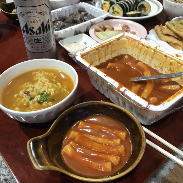 주말저녁 맛있는 배달음식 쌍용동맛집 신전떡볶이 / 천안식후감