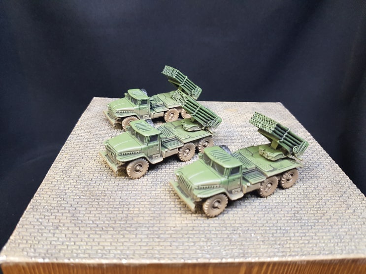  BM-21 Hail 다연장로켓 도색완료