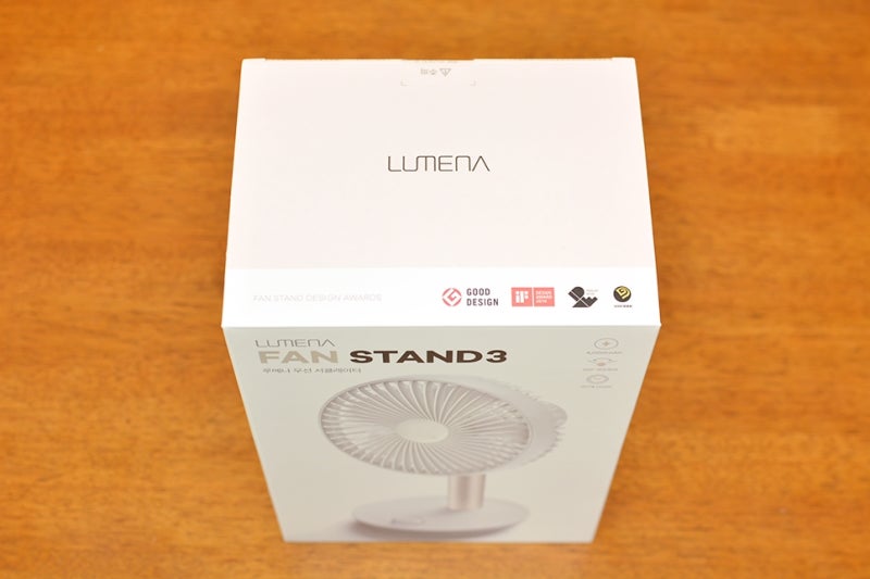 휴대용 탁상용 무선 선풍기 루메나 Fan Stand 3세대 : 네이버 블로그