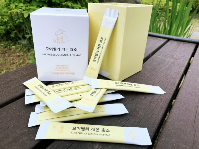 몸속까지 상큼한 모어벨라 레몬효소로 건강챙기기.