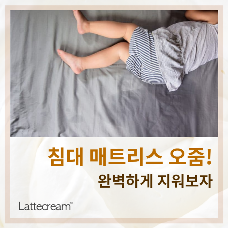  [침대 매트리스 오줌자국] 어떻게 제거할까?