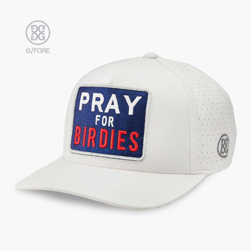 지포어 PRY FOR BIRDIES 골프 스냅백 WHT 지포어 Pry For Birdies 골프 스냅백 Wht