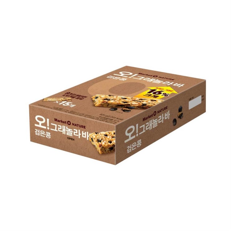  2020 06 08 딜잇템 마켓오 네이처 오 그래놀라바 검은콩! 이용해보니