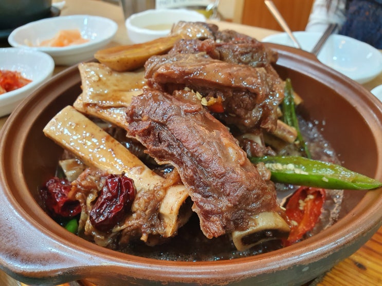  보양식으로 강남면옥 갈비찜과 냉면, 후식은 대관령 다림원