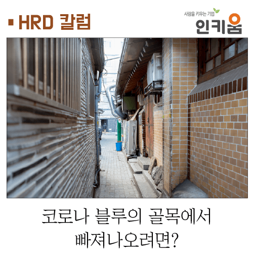  [HRD 칼럼] 코로나 블루의 골목에서 빠져나오려면?