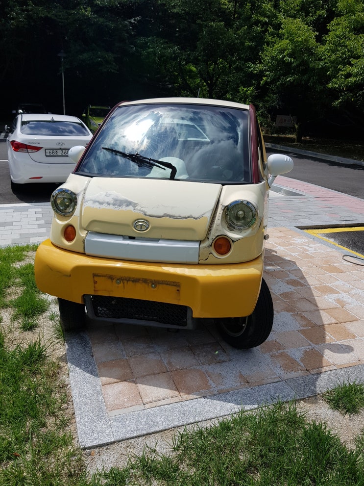  카이스트 전기차 도색