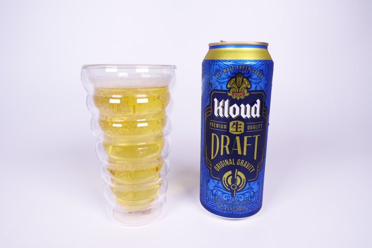  신상맥주 클라우드 생 드래프트 500ml X 6캔 구입해봤어요~!