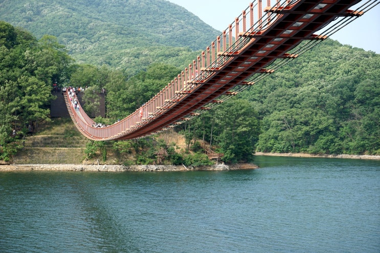  마장호수-출렁다리