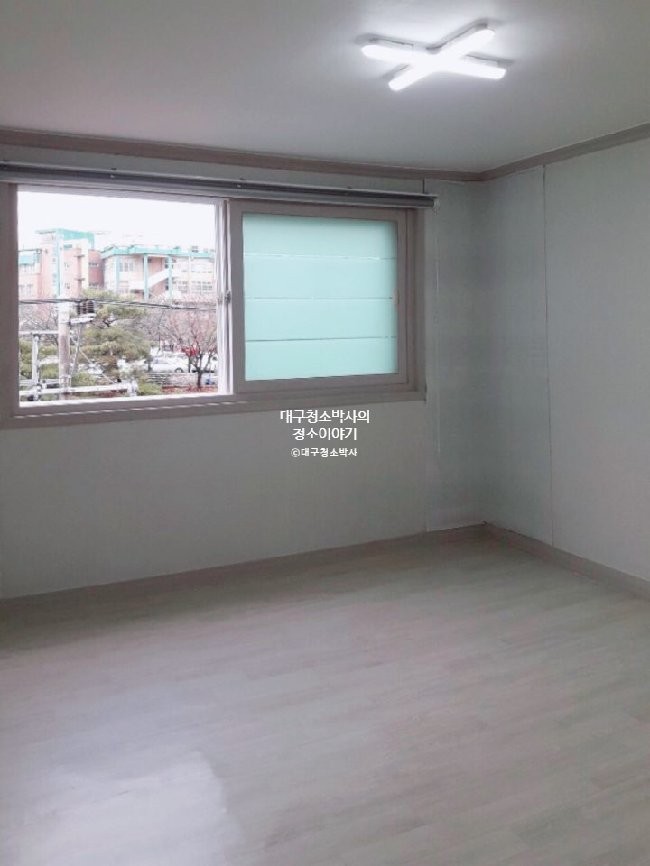 대구입주청소잘하는곳 범어동 경북아파트 A동 시공사례