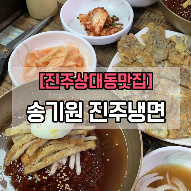 [진주냉면맛집] 송기원진주냉면