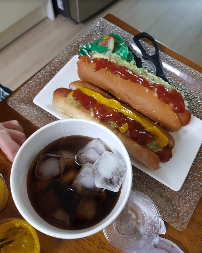 코스트코 핫도그, 피자 먹고 왔어요~