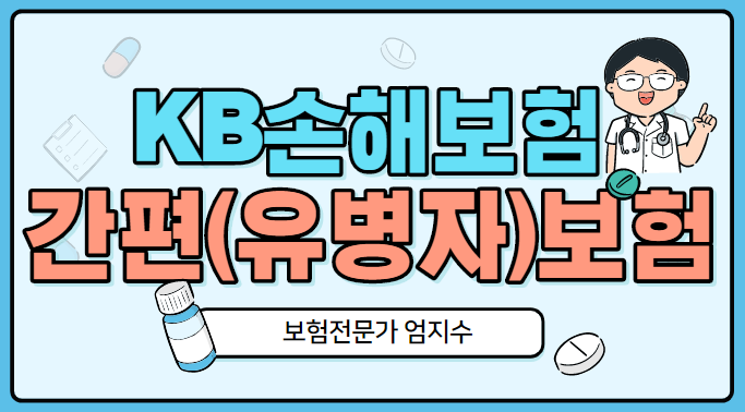  KB손해보험 간편보험 유병자보험