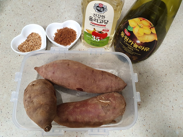  [아빠 일상] 아이와 함께하는 고구마 맛탕 만들기!