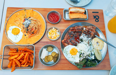  강남 루프탑 서가앤쿡 모둠 한상으로 분위기있는 데이트 즐기기