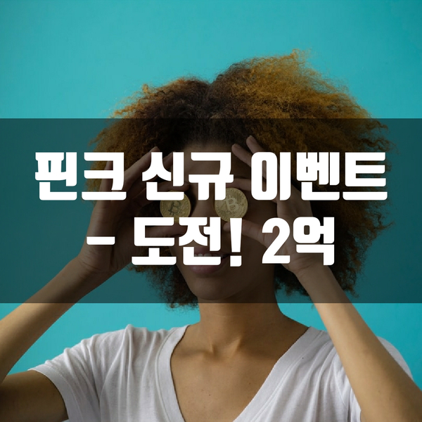  핀크 신규 이벤트 - 도전! 2억