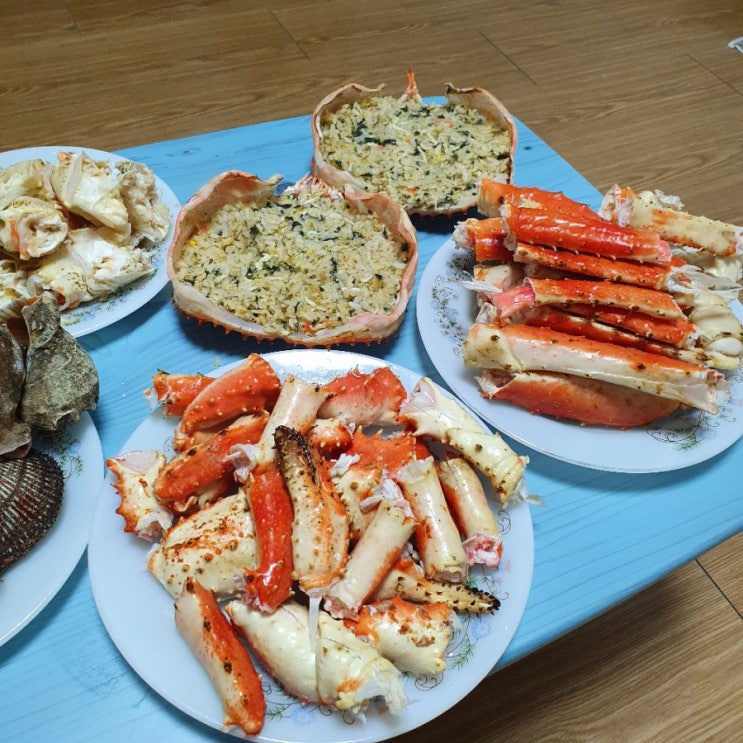 노량진 수산시장 킹크랩 퀵 배달 후기