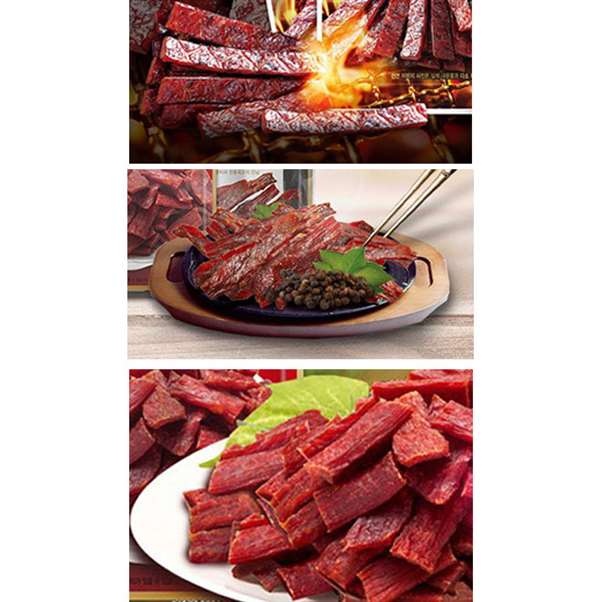  안내상품 머거본 육포 6봉 세트! 기가 막하네요
