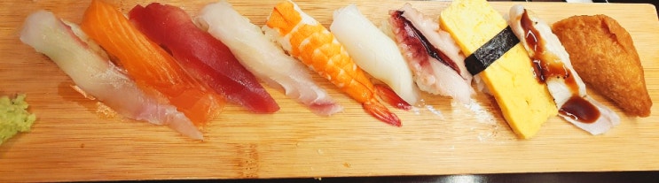  [성수/성수동 맛집] 새로 개장한 스시 전문점 호랑이초밥(Tiger Sushi)! 점심 초밥세트에 우동, 냉모밀까지 얹어주는 감동.