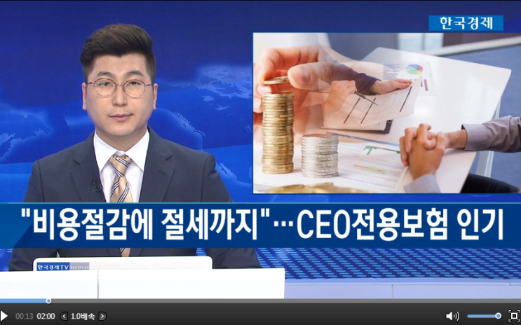 "비용 절감에 절세까지"…CEO전용보험 인기 "비용 절감에 절세까지"…CEO전용보험 인기