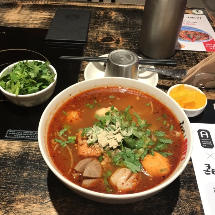  [맛집/메뉴/가격] 콘타이 수끼 용산점에서 똠얌꿍 끝판왕 먹고 옴
