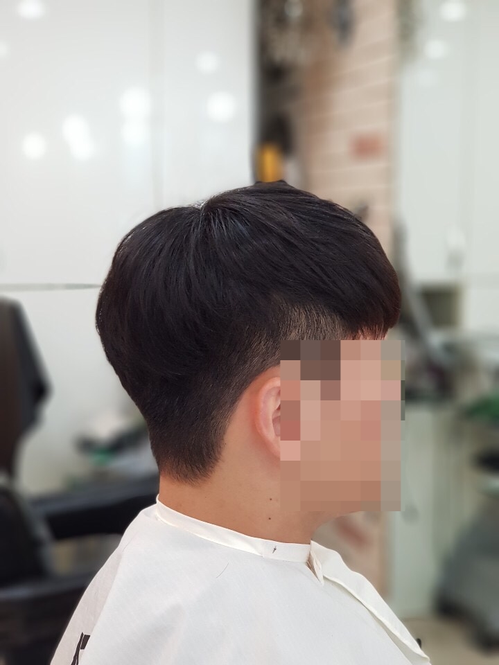 서면미용실 비땅기헤어에서 남동생 아이롱펌하고 사람된 후기