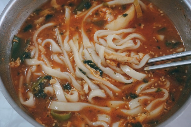  강릉맛집 '현대장칼국수' ;맛있는 녀석들에 나온 장칼국수 맛집