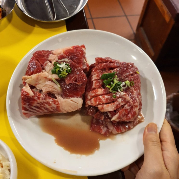 [강남구청 갈비] 노란상 소갈비  엄마랑