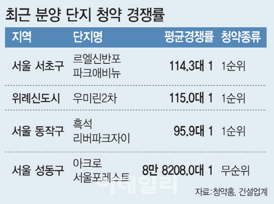  “돈 없어도 넣어보자”…너도나도 ‘묻지마 청약’