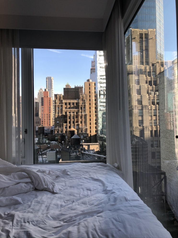  뉴욕 호텔추천 알로 노마드 호텔(Arlo Nomad Hotel)- 맨하탄 미드타운 한인타운 근처 뷰맛집 호텔