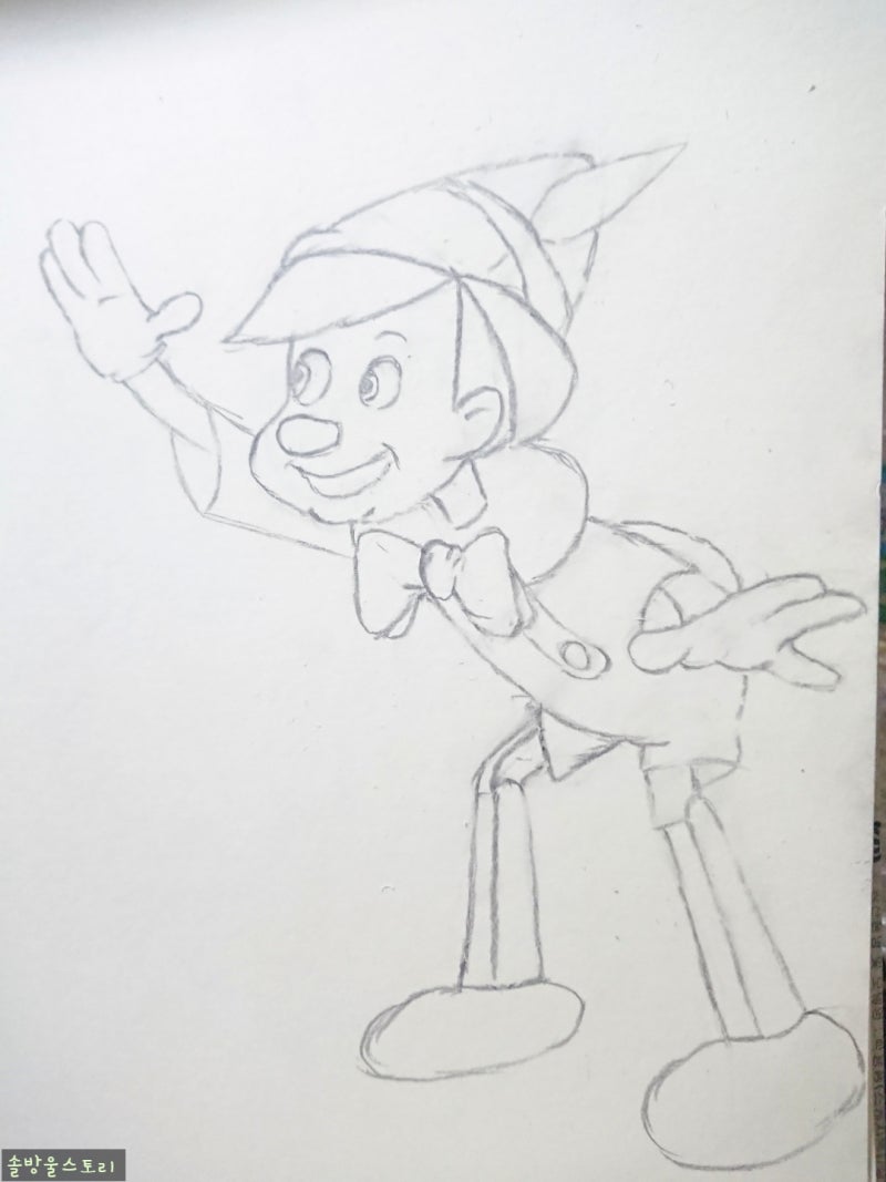 주토피아 연필그림 | TikTok, image size:800x1067