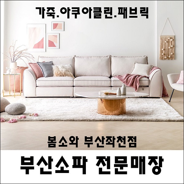 부산소파 집거실에 어울리는 제품찾았어요